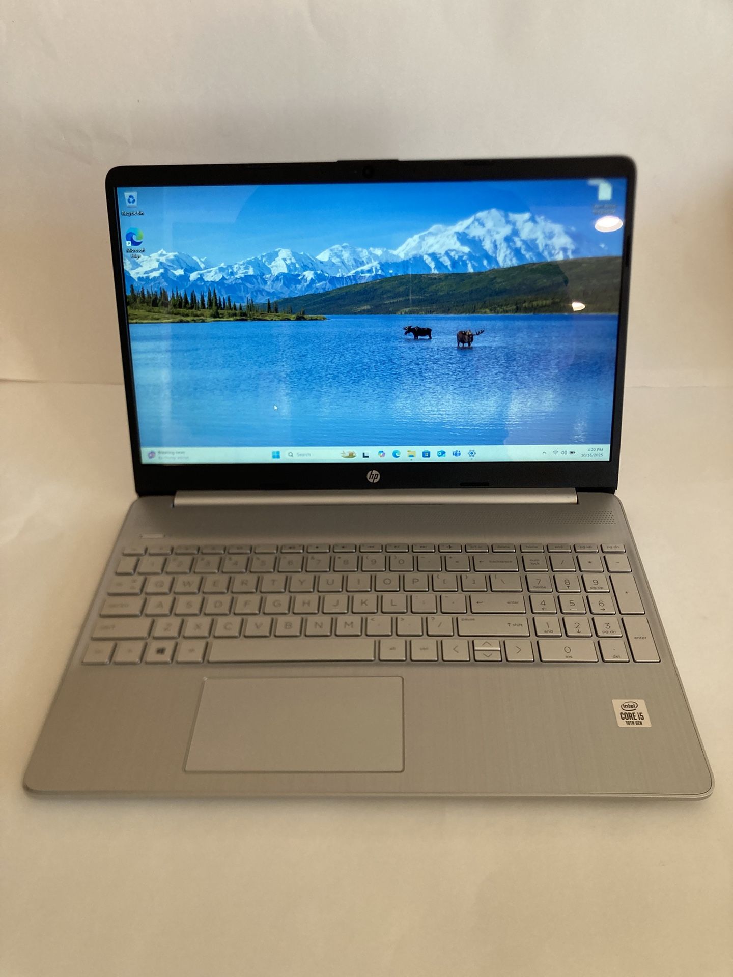 HP 15 Inch Touchscreen Laptop With 512GB NVME Drive and 32 GB RAM