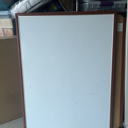 Large white boards 