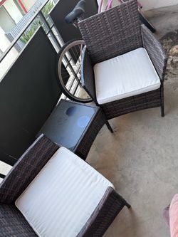 Outdoor patio set