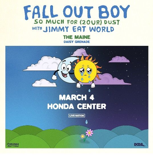 Fall Out Boy- March 4- Honda Center