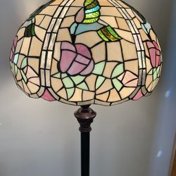 Tiffany Style Stained Glass Floor Lamp