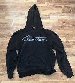 Primitive Script Logo Black Pullover Hoodie