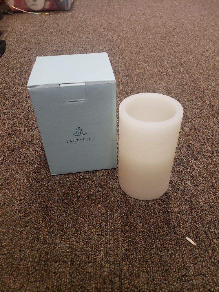 PartyLite 5 inch Pillar candle