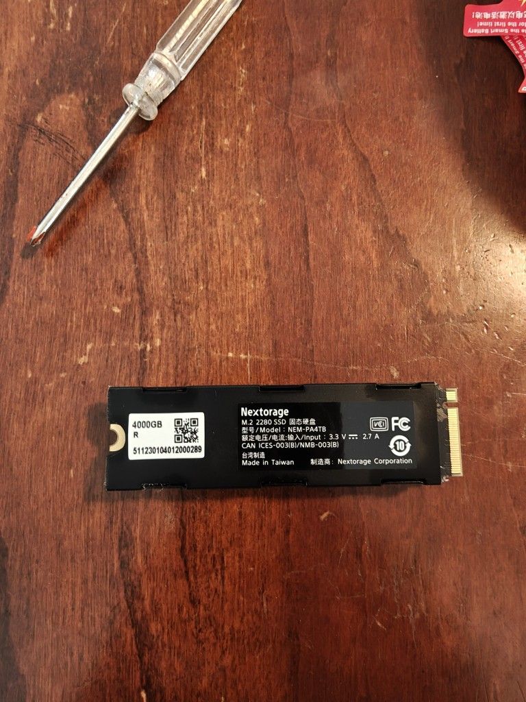 Nextorage PS5 SSD 4TB