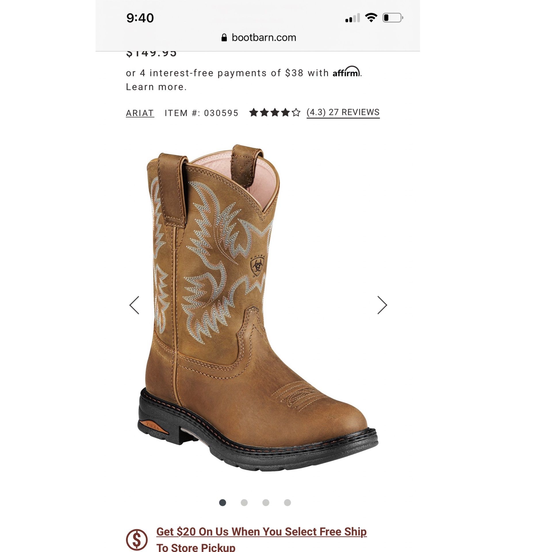 Ariat Boots