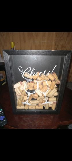 Shadow Box Cork Holder