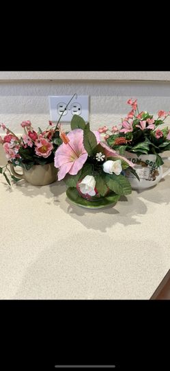 Small Silk Flowers $7 Each