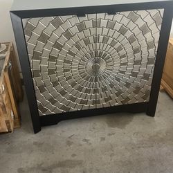 Black and Gold Cabinet/TV Console