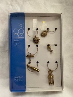 Studio Nova Wineworks Wine Charm Set of 6
