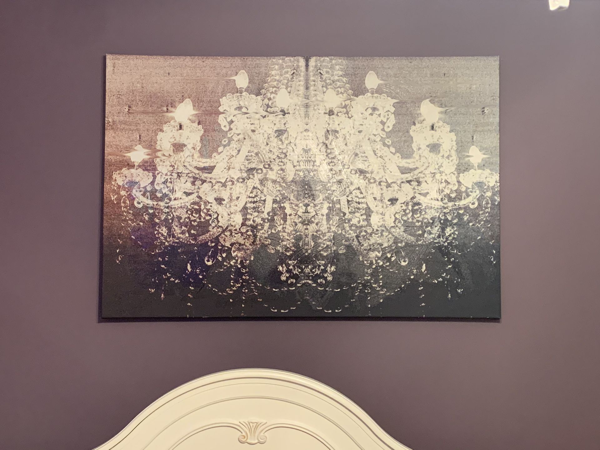 Chandelier Canvas Painting