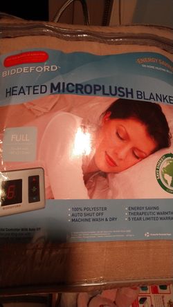 Heated blanket full