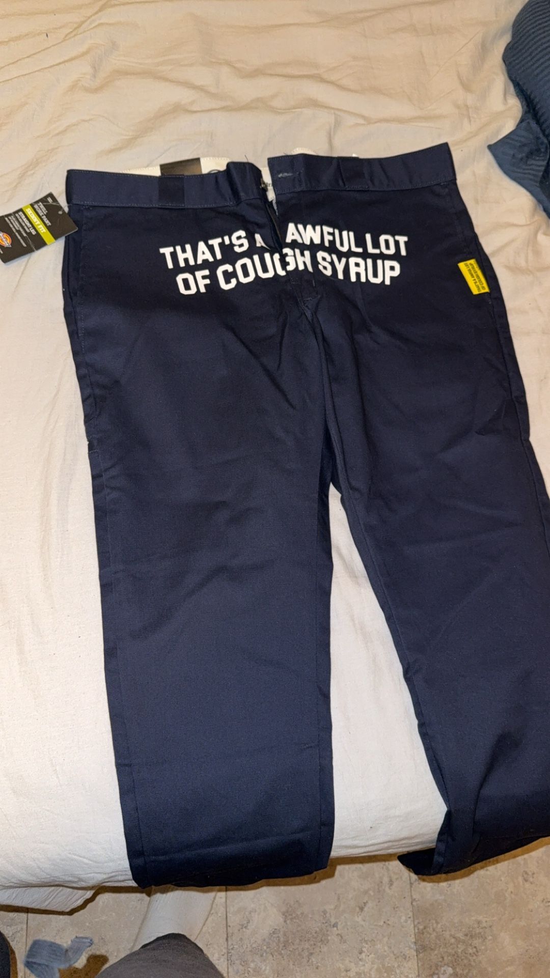 Awful Lot Of Cough Syrup x Dickies Collab, Brand New With Tags Size 38x30