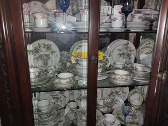 China cabinet and China sets