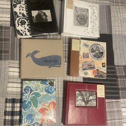 Lot of 6 Wedding Vacation Family Photo Albums; 4x6 pictures