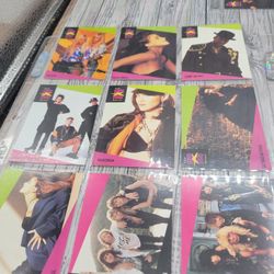 Proset super stars musicards- Lot of 21 cards