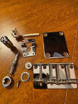 Fender precision bass guitar parts