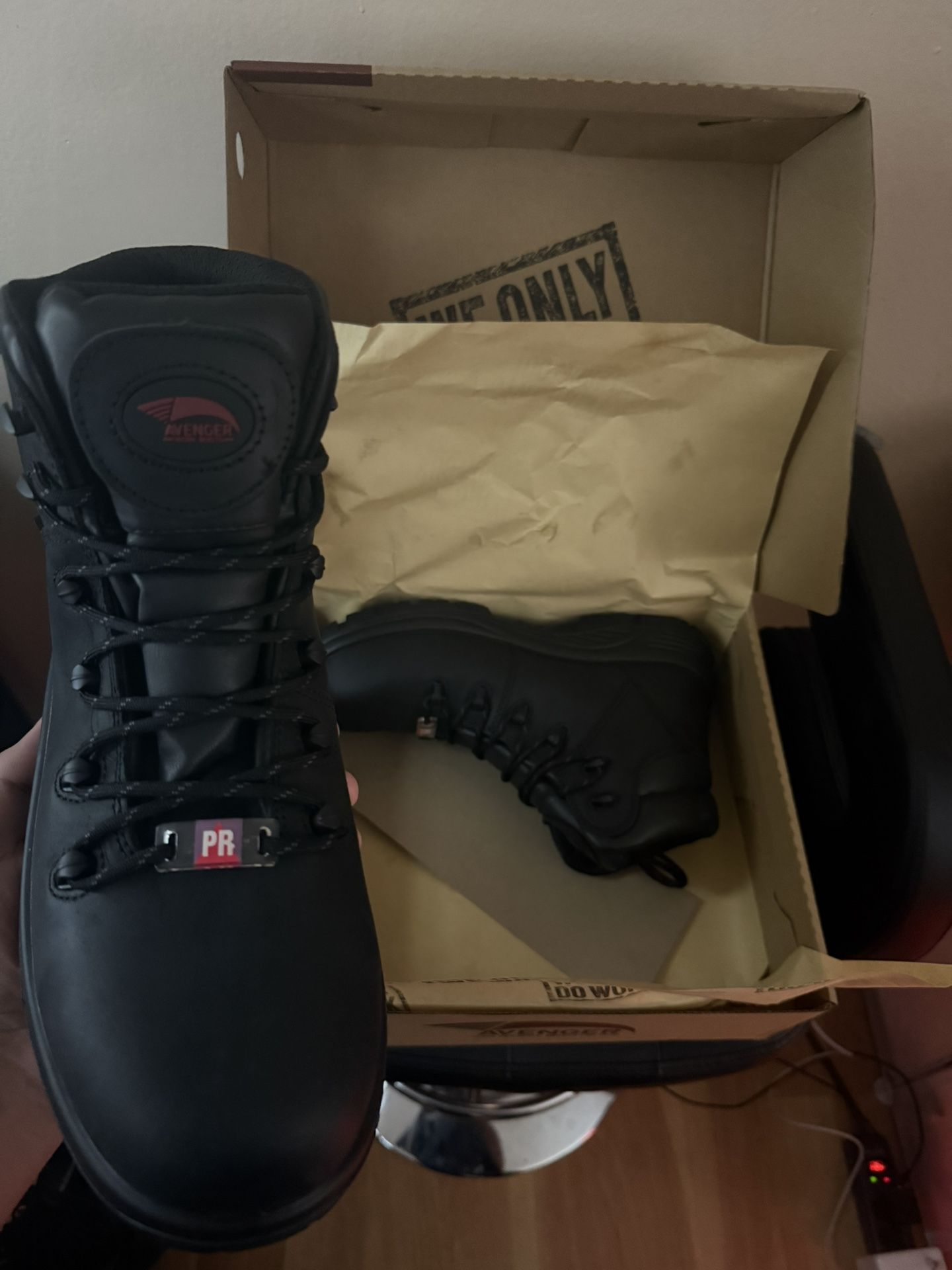 Brand New Steal Toe Boots