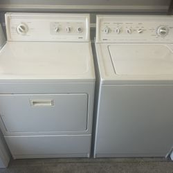 Kenmore Washer And Dryer 