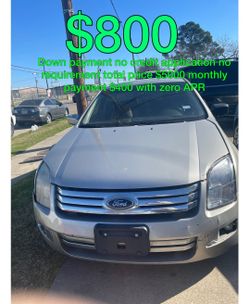 2009 ford fusion no credit application
