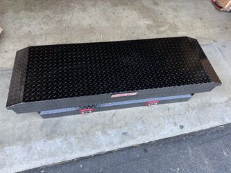 Weather Guard 154-5-03 Compact Standard 62.5L X 20.5W X 13.5H Saddle Truck Box Black
