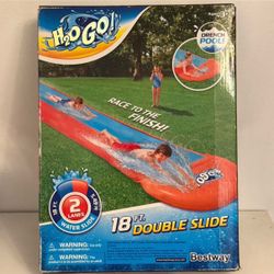 H2O Go 18ft Double Waterslide