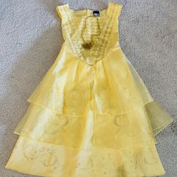 Costume Princess Belle With Necklace 