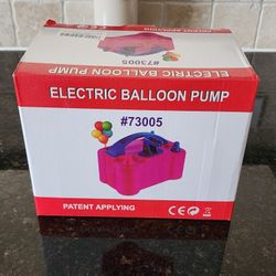 Electric Balloon Pump - Dual Nozzle #73005 (Like New!)