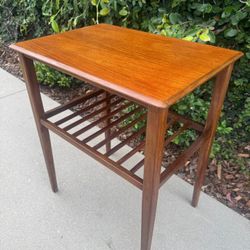 England Mid Century Modern Teak Side/ End Table