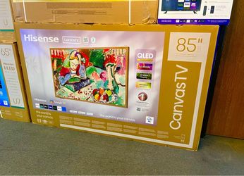 Hisense 85” 4K CANVAS SMART TV