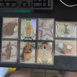 Lot Of Disney cards 2025 Topps Chrome Disney