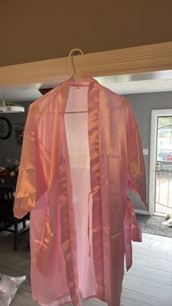 Pink robe