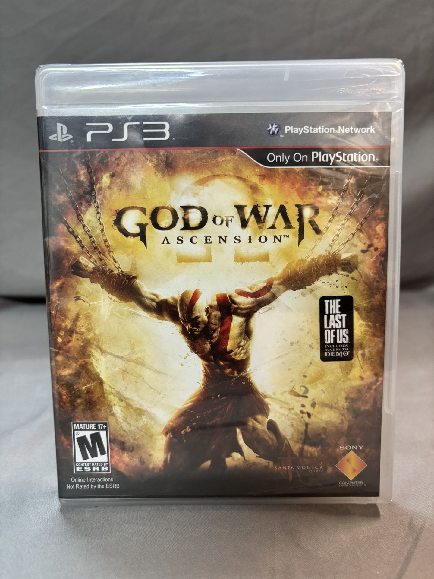 God of War: Ascension $50 NEW factory sealed (PS3)