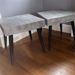 Grey Marble Tables