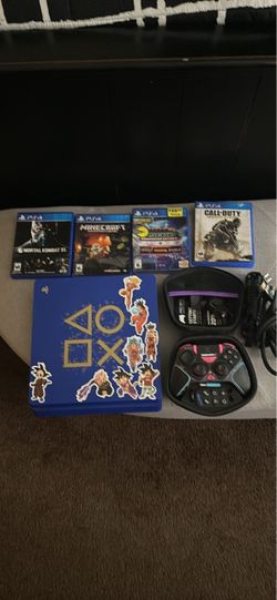 PS4 Bundle + 4 Games & Remote
