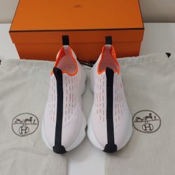 Hermes Womens Platform & Wedge Sneakers 37