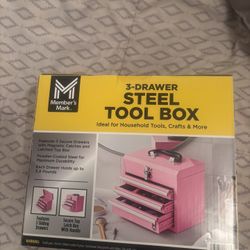 Members Mark Pink Tool Box