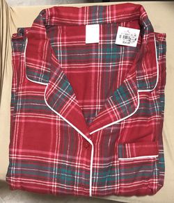Liz Claiborne XXL Christmas Long Sleeve Pajama 2 Pcs Set