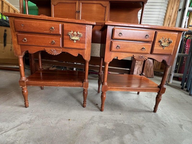 Solid Cherry Bedroom Set