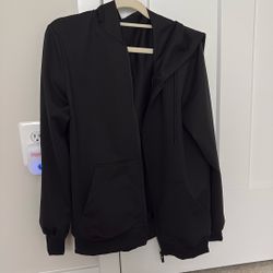 Small Black Zip up Jacket