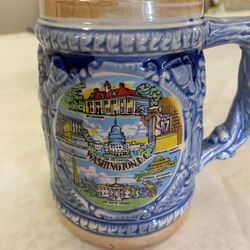 Beer Mug With Washington DC These Made In Japan