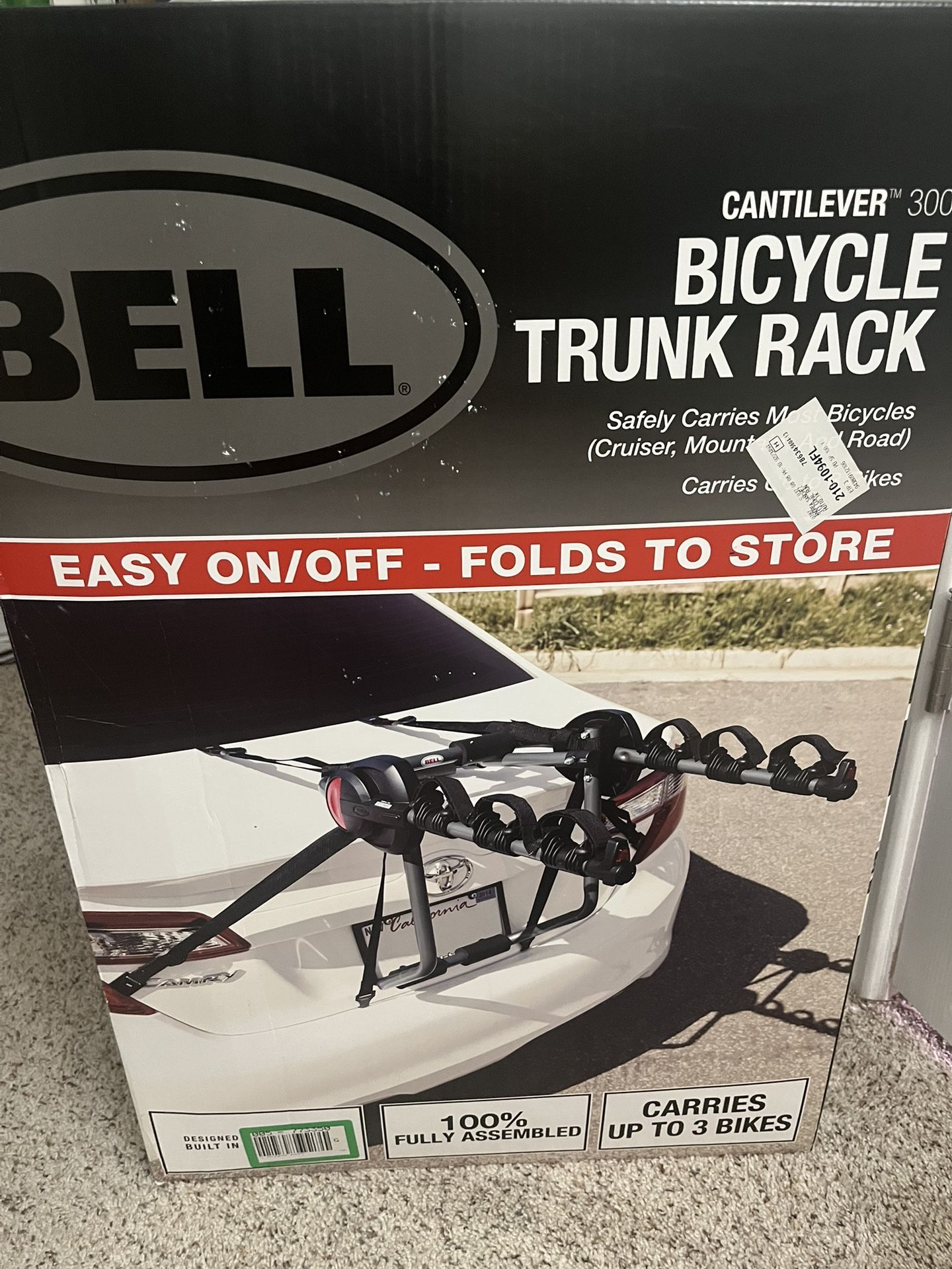 Unopened New Bike Rack In Box 