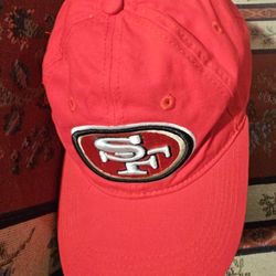 SAN FRANCISCO  49ERS  ADULT UNISEX ADULT ADJUSTABLE  BACK STRAP ONESIZE /CAP 