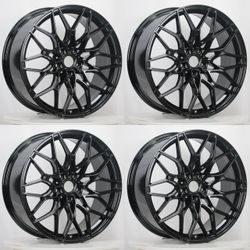 Brand New 19” BMW 1000M Style Black Wheels 19x8.5/9.5 5x120 ET30/35 E90 E92 F30 X5 Rims
