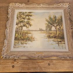 "L'Étang" (The Pond) by D. V. Damm - Paris