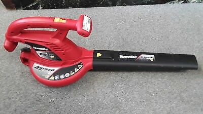 220mph Homelite 12-Amp Electric Leaf Blower / Vacuum for Sale in