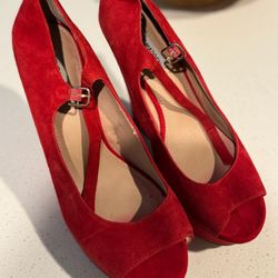 Steve Madden Red Heels 