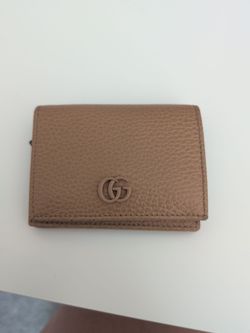 Gucci GG Marmont Leather Card Case Wallet
