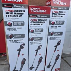 *NEW* HYPER TOUGH LEAF BLOWER AND WEED WHACKER SET