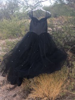 Halloween Black Dress Vampire Goth Princess