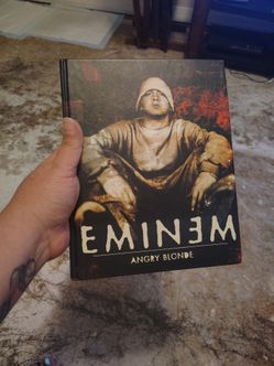 Eminem Angry Blonde Hardcover Book